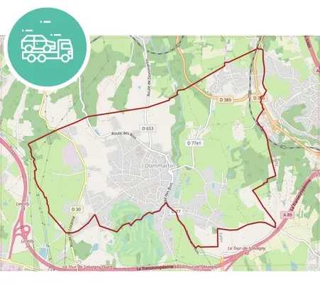 intervention épaviste à Dommartin