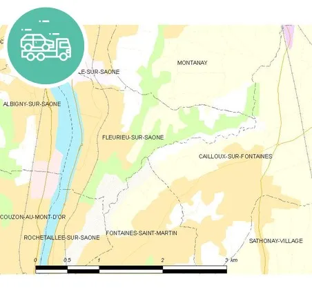 intervention épaviste à Fleurieu-sur-Saône