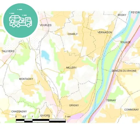 intervention épaviste à Millery