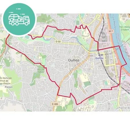 intervention épaviste à Oullins