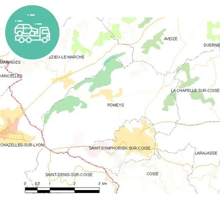 intervention épaviste à Pomeys