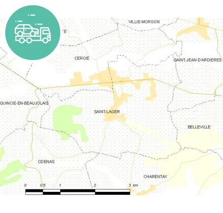 intervention épaviste à Saint-Lager
