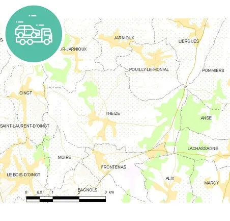 intervention épaviste à Theizé