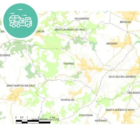 intervention épaviste à Thurins