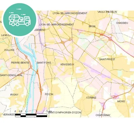 intervention épaviste à Vénissieux