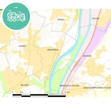 intervention épaviste à Vernaison