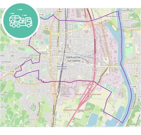 intervention épaviste à Villefranche-sur-Saône