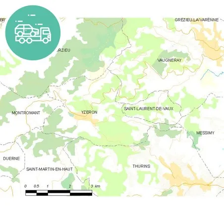 intervention épaviste à Yzeron