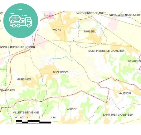 intervention épaviste à Chaponnay