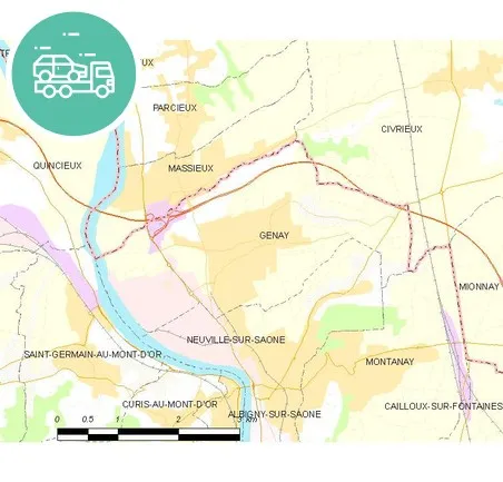 intervention épaviste à Genay