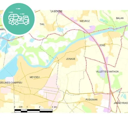 intervention épaviste à Jonage