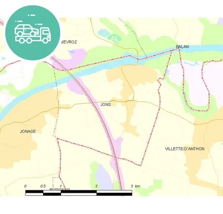 intervention épaviste à Jons