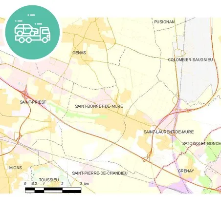 intervention épaviste à Saint-Bonnet-de-Mure