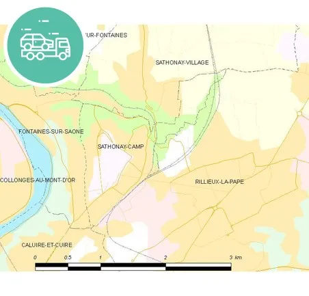 intervention épaviste à Sathonay-Camp