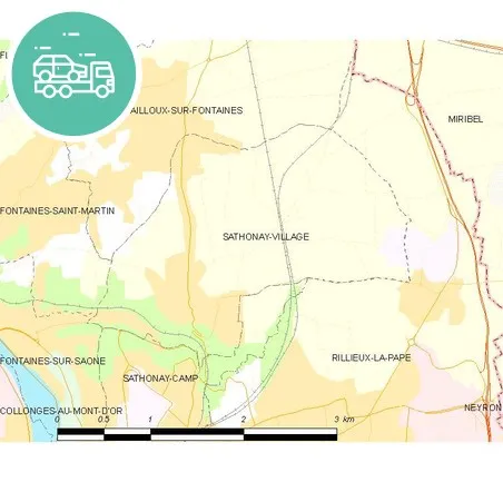 intervention épaviste à Sathonay-Village