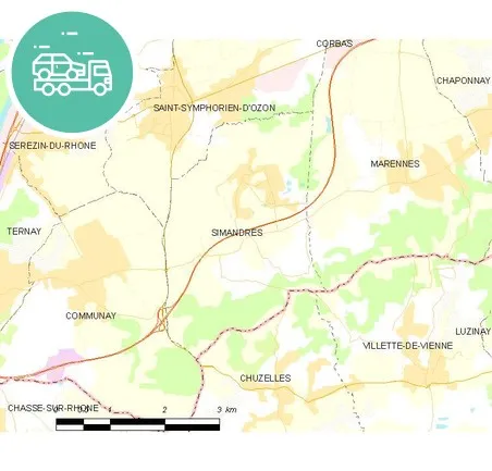 intervention épaviste à Simandres
