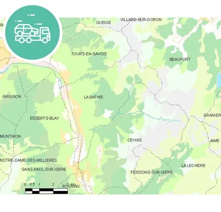 intervention épaviste à Bâthie
