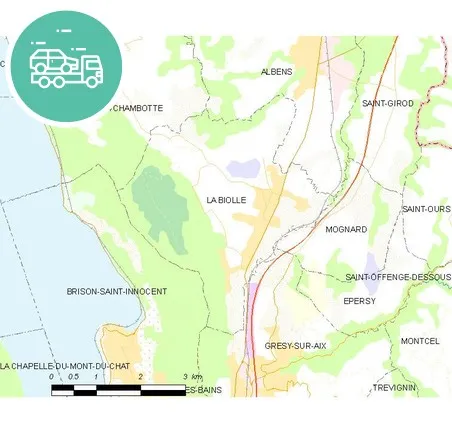 intervention épaviste à Biolle