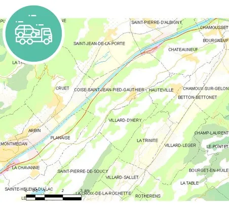 intervention épaviste à Coise-Saint-Jean-Pied-Gauthier