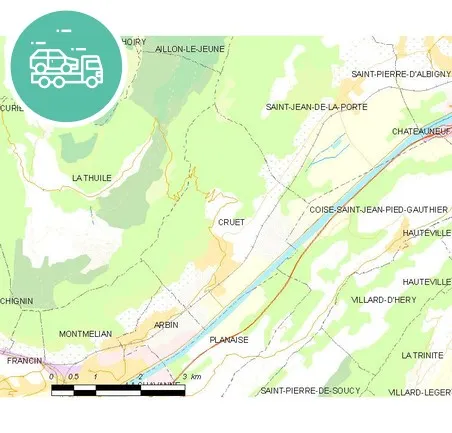 intervention épaviste à Cruet