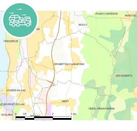 intervention épaviste à Drumettaz-Clarafond