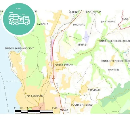 intervention épaviste à Grésy-sur-Aix