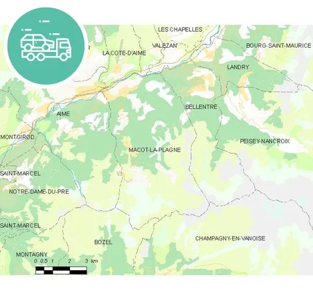 intervention épaviste à Plagne Tarentaise