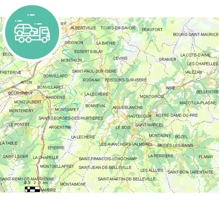 intervention épaviste à Léchère