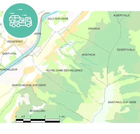 intervention épaviste à Notre-Dame-des-Millières