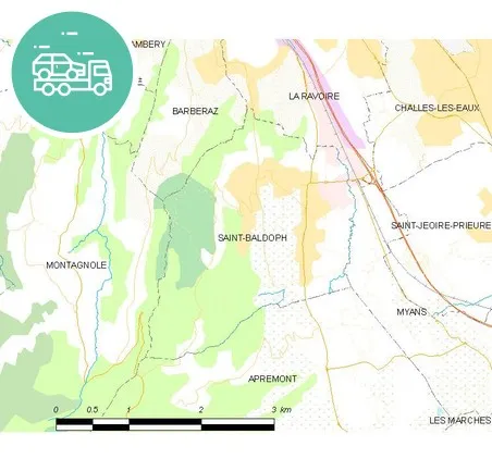 intervention épaviste à Saint-Baldoph