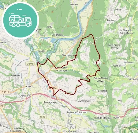 intervention épaviste à Saint-Genix-sur-Guiers
