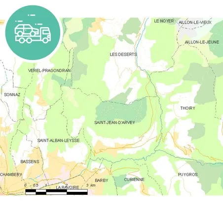 intervention épaviste à Saint-Jean-d'Arvey