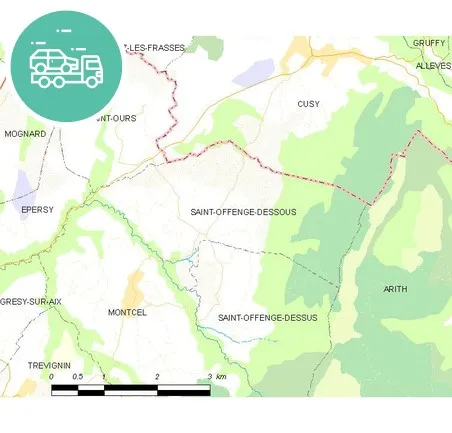 intervention épaviste à Saint-Offenge