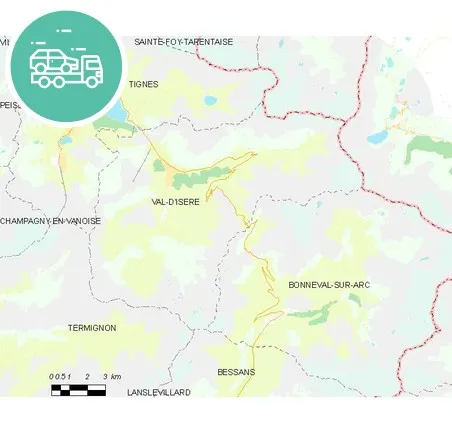 intervention épaviste à Val-d'Isère