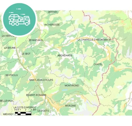 intervention épaviste à Abondance