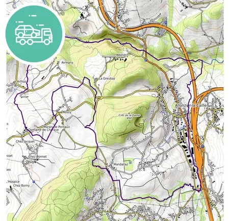 intervention épaviste à Allonzier-la-Caille