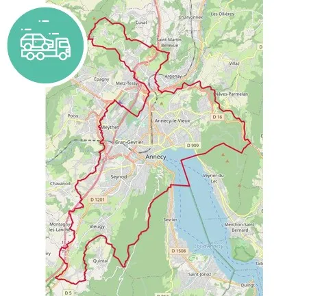 intervention épaviste à Annecy