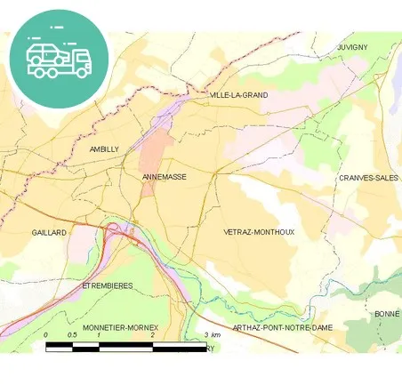 intervention épaviste à Annemasse