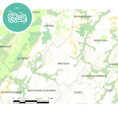 intervention épaviste à Arbusigny