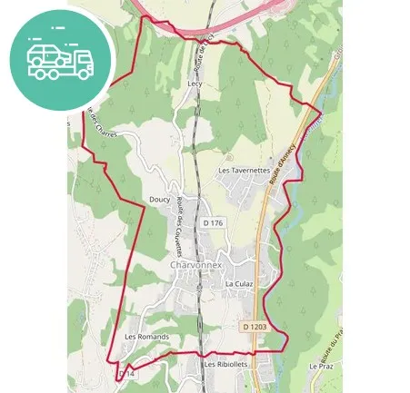 intervention épaviste à Charvonnex