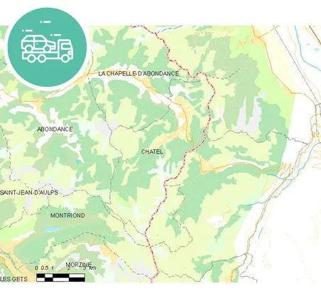 intervention épaviste à Châtel