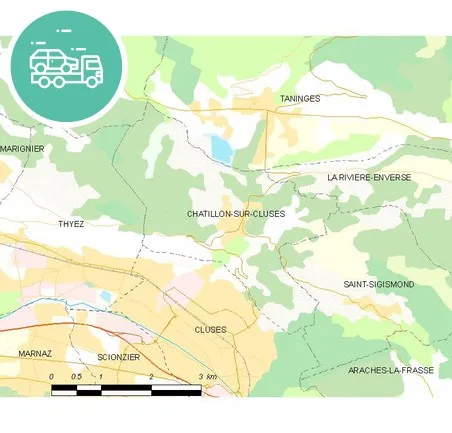 intervention épaviste à Châtillon-sur-Cluses