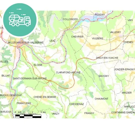 intervention épaviste à Clarafond-Arcine