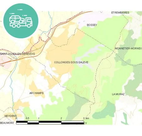intervention épaviste à Collonges-sous-Salève
