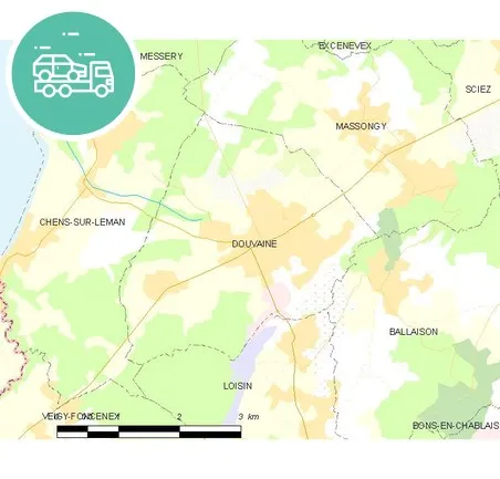 intervention épaviste à Douvaine