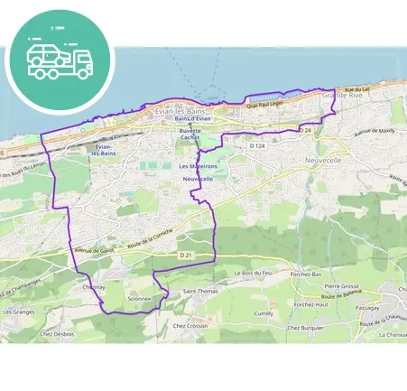 intervention épaviste à Évian-les-Bains