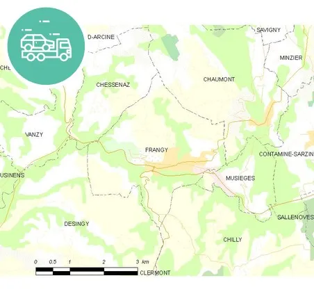 intervention épaviste à Frangy