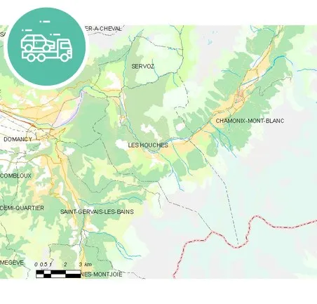 intervention épaviste à Houches
