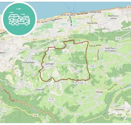 intervention épaviste à Larringes