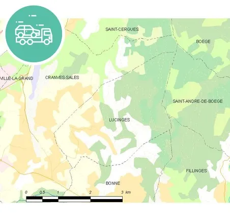 intervention épaviste à Lucinges
